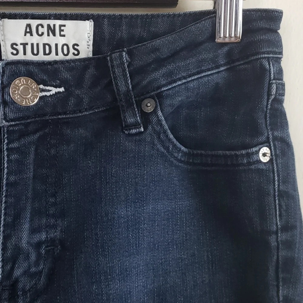 Acne Studios Cropped Skinny Jeans - Picture 7 of 15